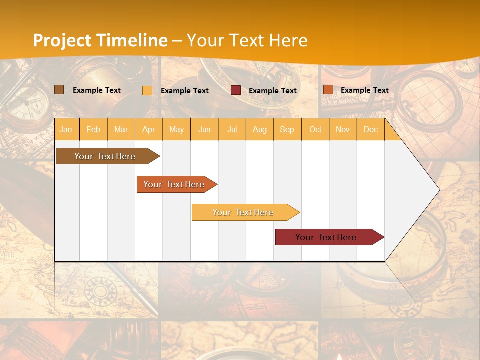 Abstract Science Navigation PowerPoint Template