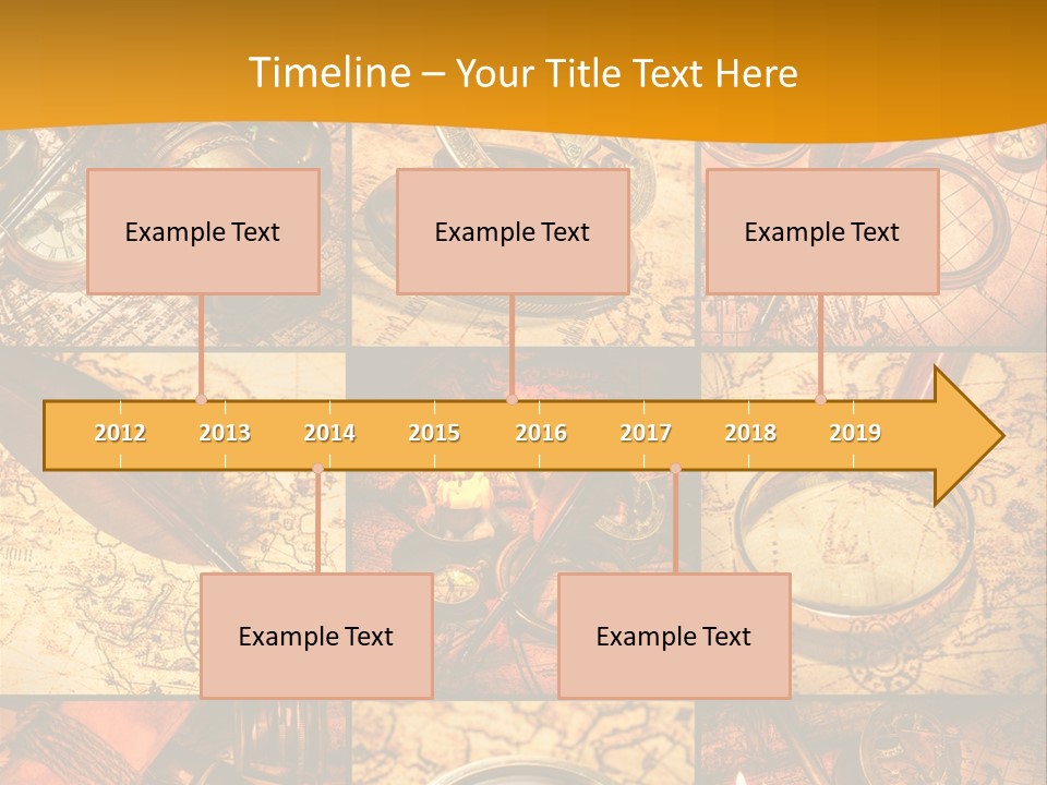 Abstract Science Navigation PowerPoint Template