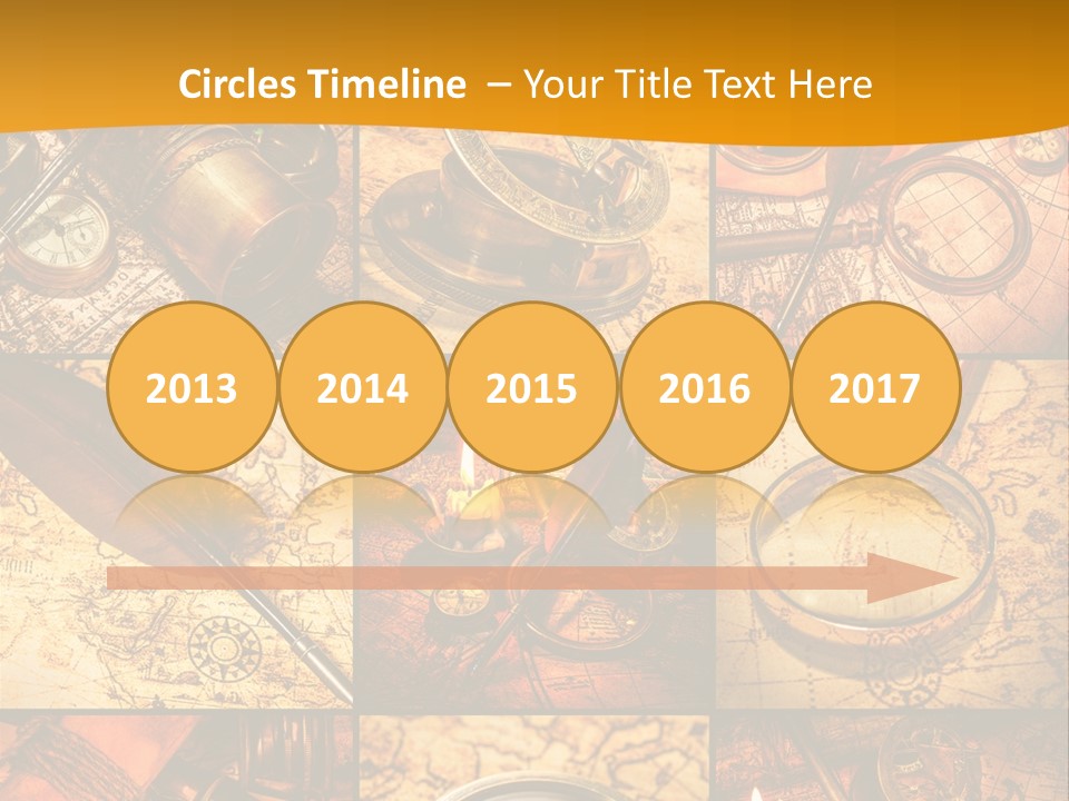 Abstract Science Navigation PowerPoint Template