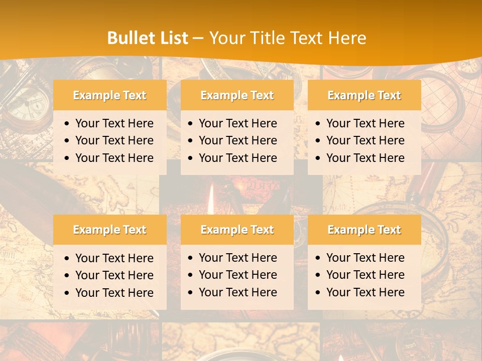 Abstract Science Navigation PowerPoint Template