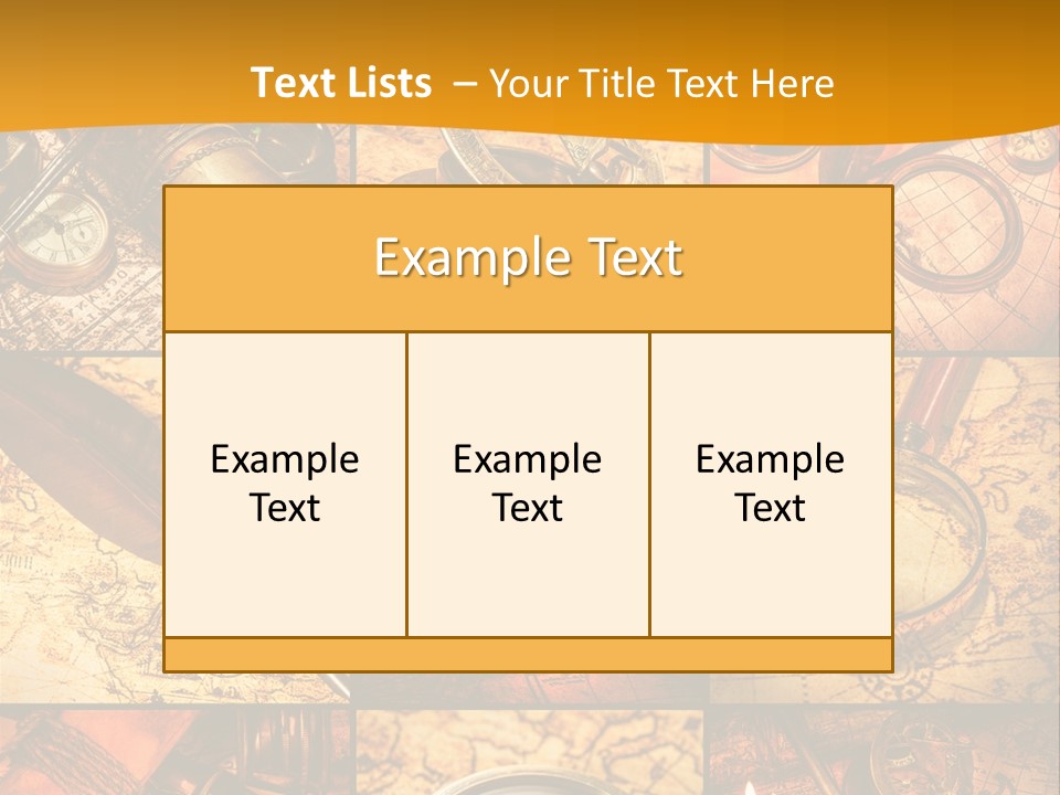 Abstract Science Navigation PowerPoint Template
