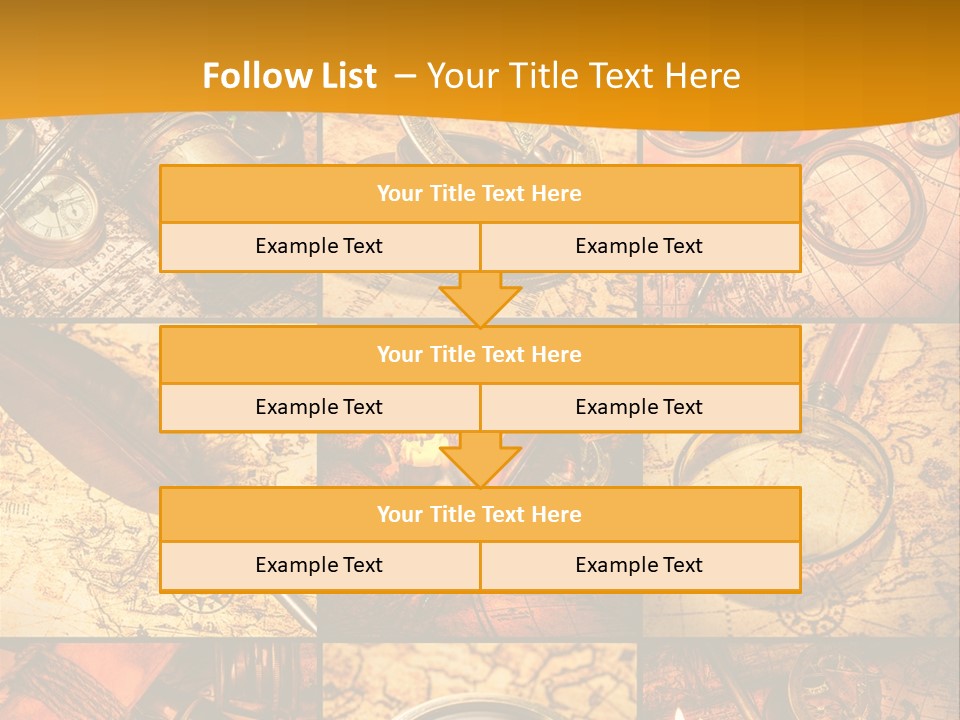 Abstract Science Navigation PowerPoint Template