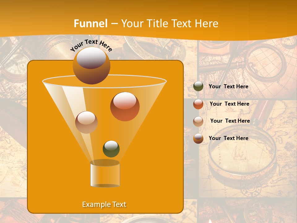 Abstract Science Navigation PowerPoint Template
