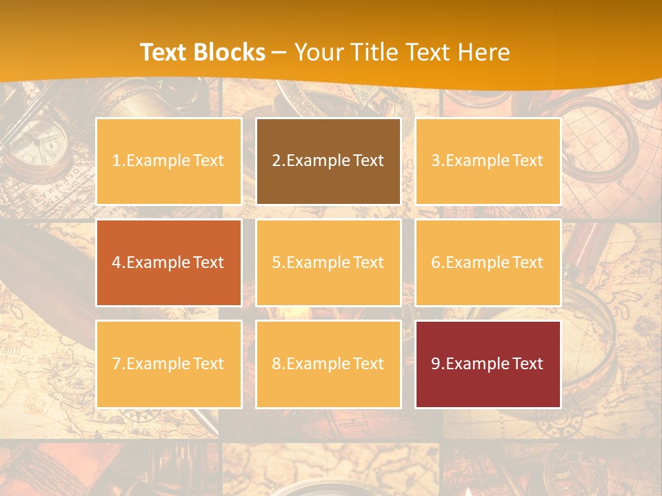 Abstract Science Navigation PowerPoint Template