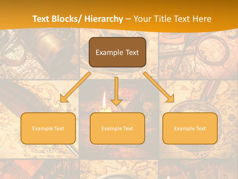 Abstract Science Navigation PowerPoint Template