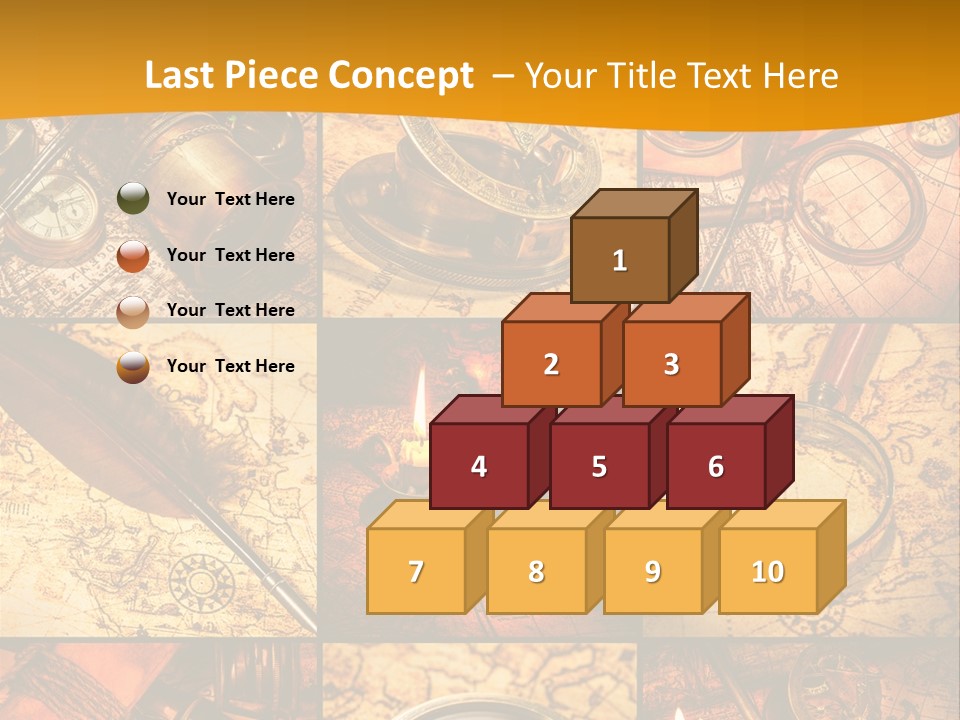 Abstract Science Navigation PowerPoint Template
