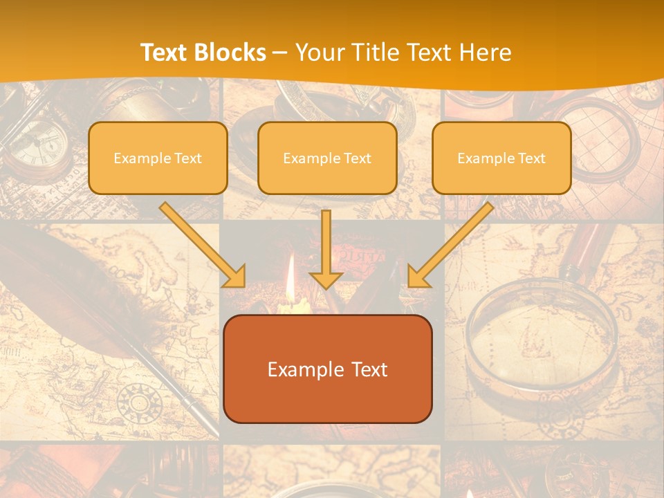 Abstract Science Navigation PowerPoint Template