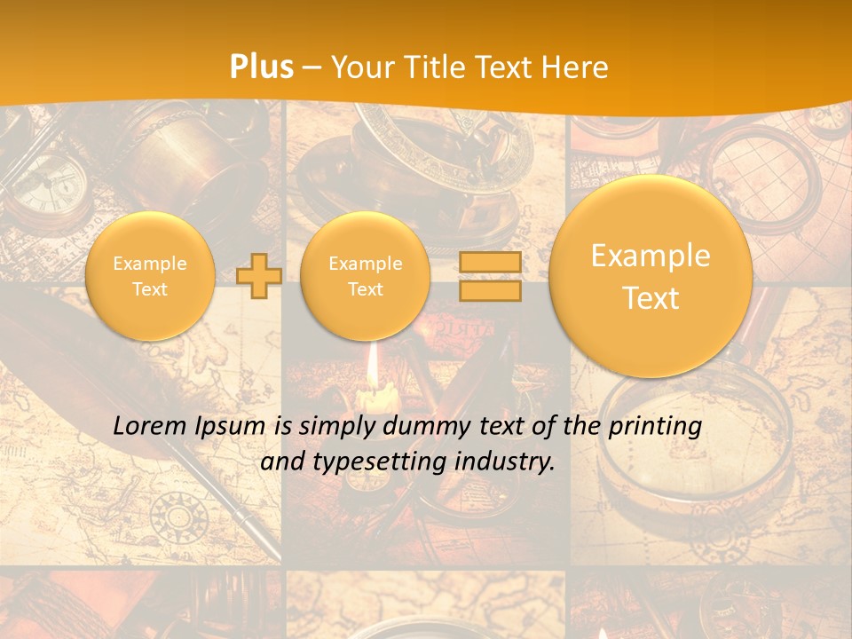 Abstract Science Navigation PowerPoint Template