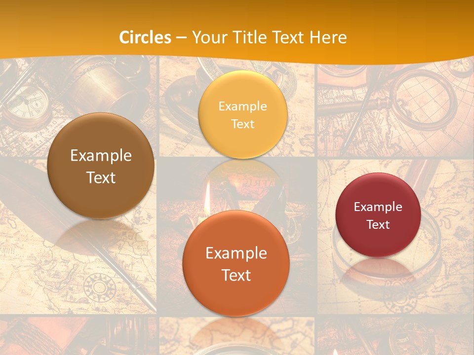 Abstract Science Navigation PowerPoint Template