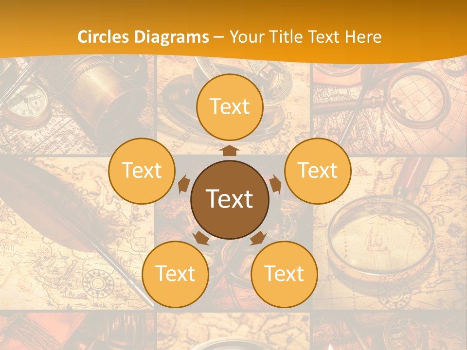 Abstract Science Navigation PowerPoint Template