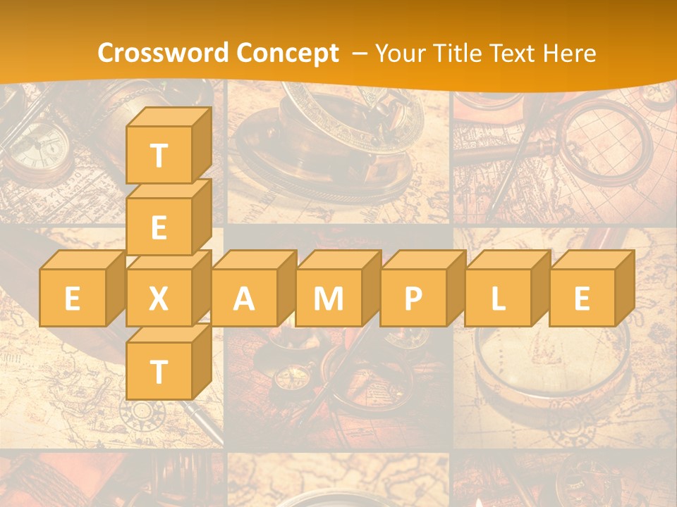 Abstract Science Navigation PowerPoint Template