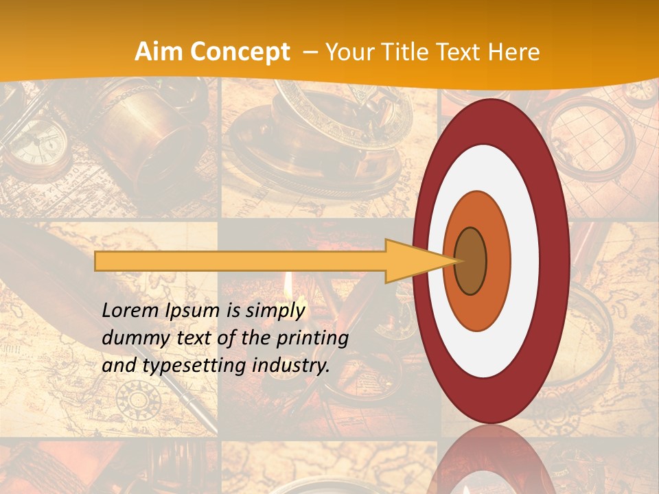 Abstract Science Navigation PowerPoint Template