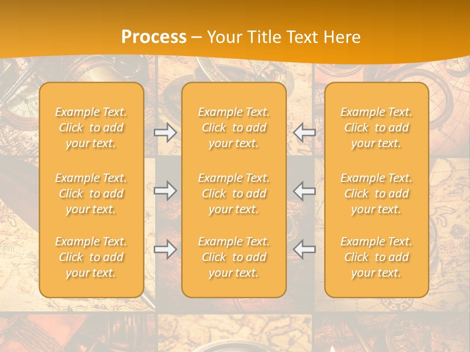 Abstract Science Navigation PowerPoint Template
