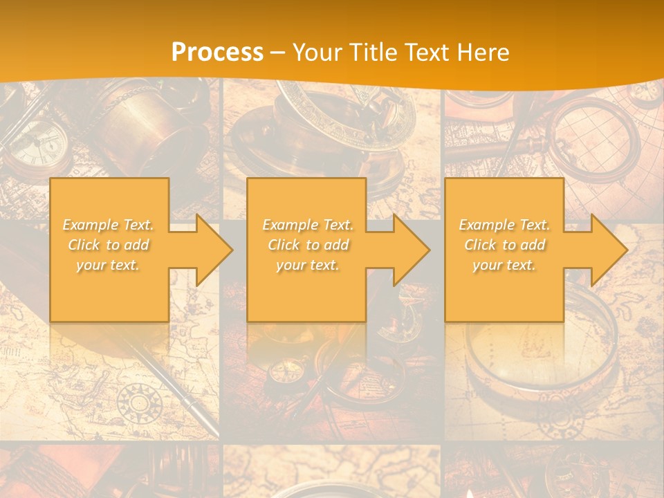 Abstract Science Navigation PowerPoint Template