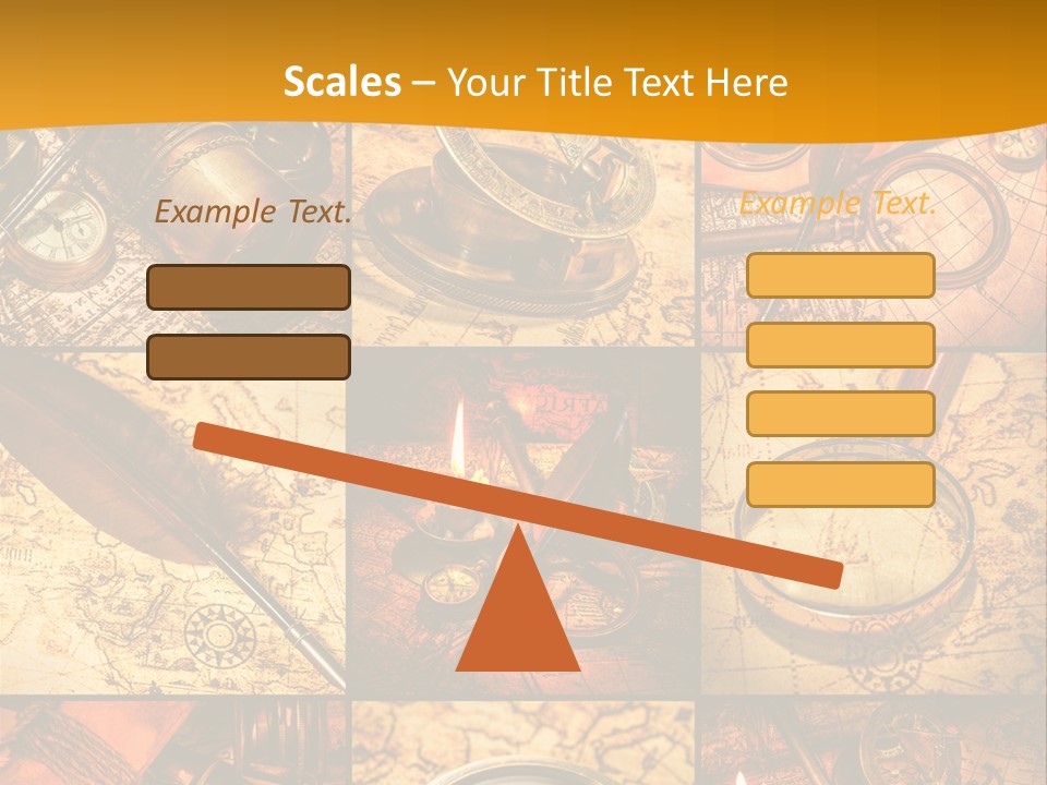 Abstract Science Navigation PowerPoint Template
