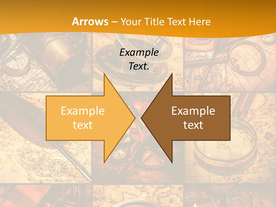 Abstract Science Navigation PowerPoint Template