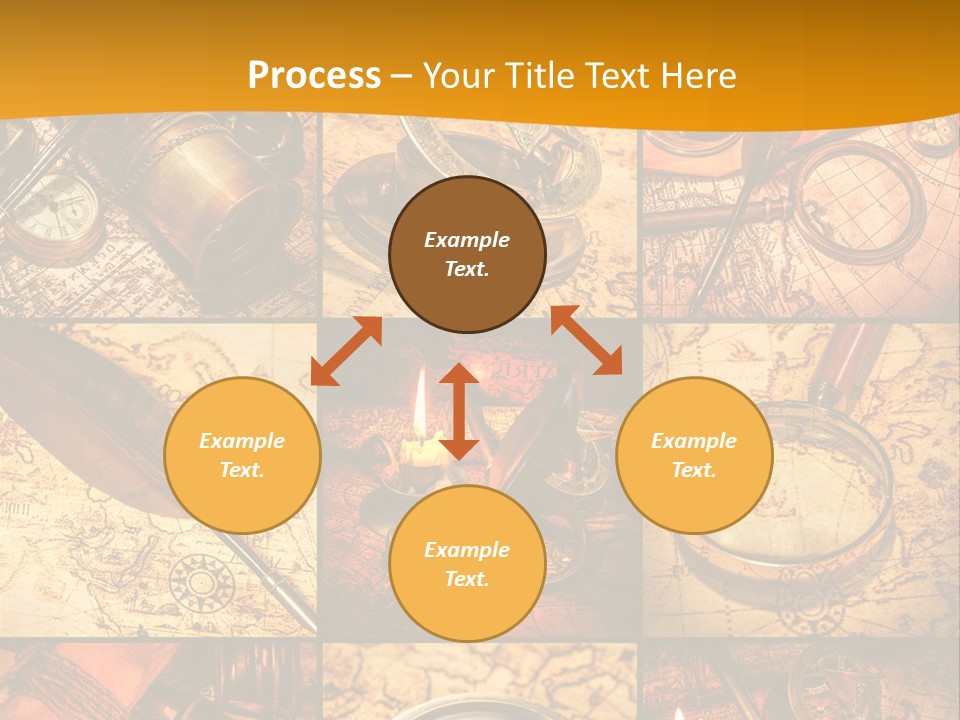 Abstract Science Navigation PowerPoint Template