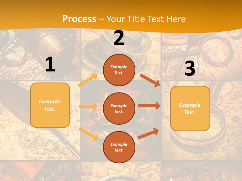 Abstract Science Navigation PowerPoint Template