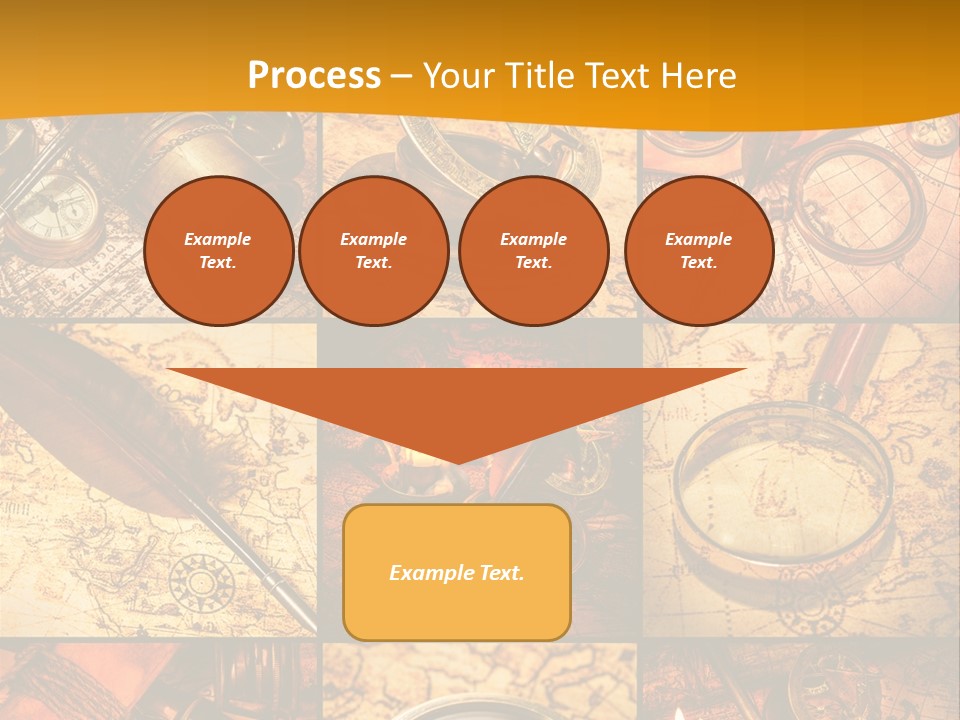 Abstract Science Navigation PowerPoint Template