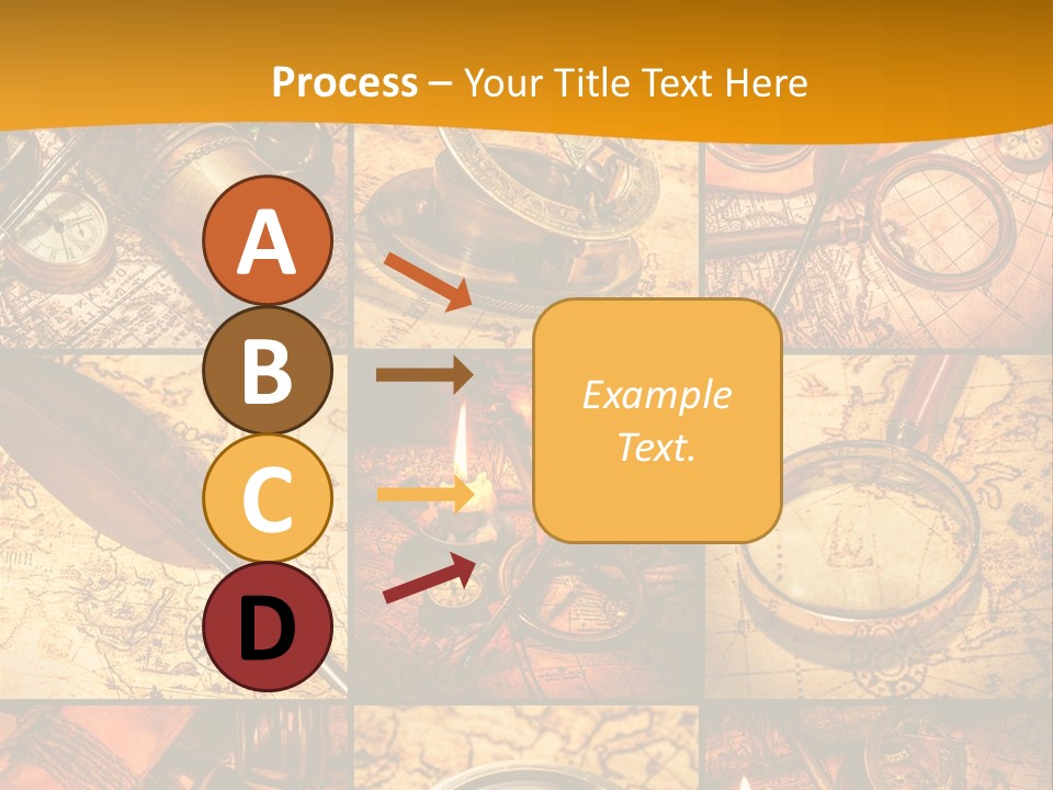 Abstract Science Navigation PowerPoint Template
