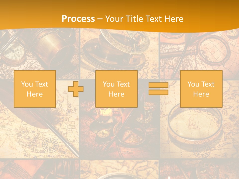 Abstract Science Navigation PowerPoint Template