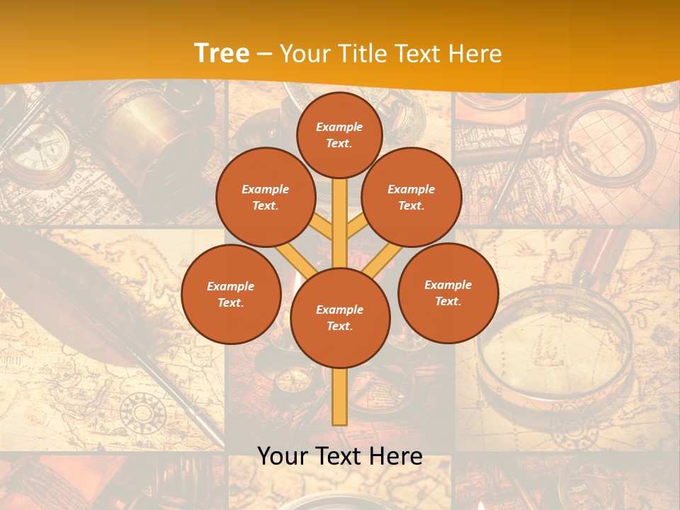 Abstract Science Navigation PowerPoint Template