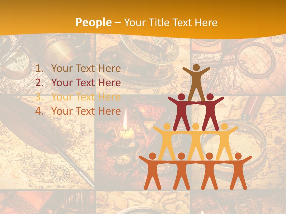 Abstract Science Navigation PowerPoint Template