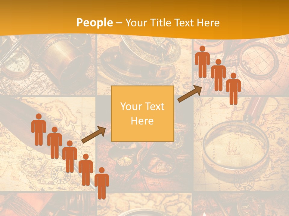 Abstract Science Navigation PowerPoint Template