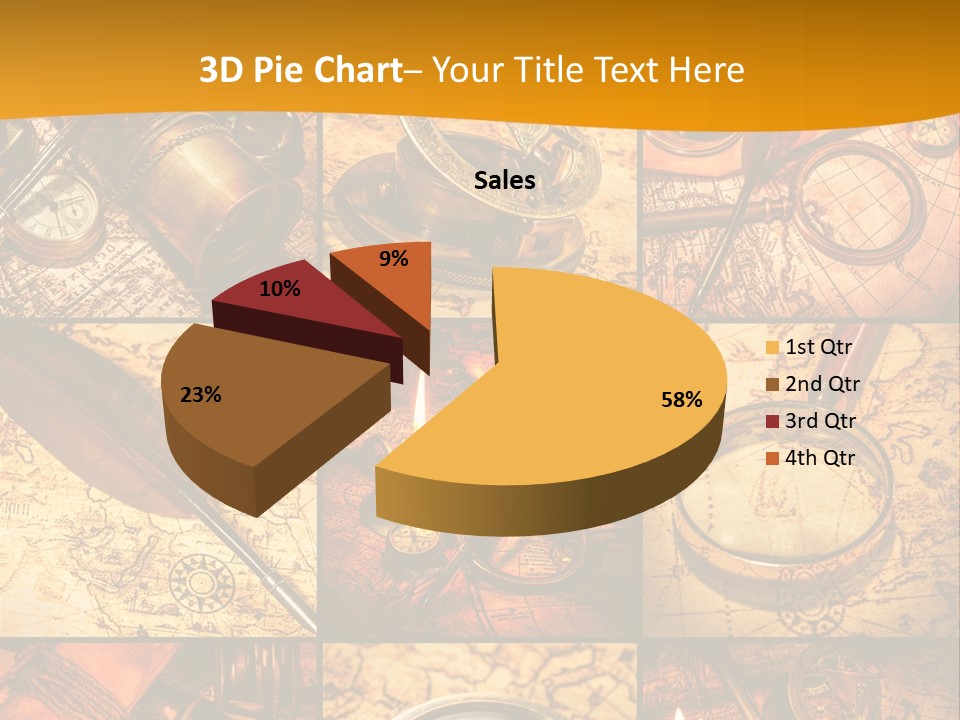 Abstract Science Navigation PowerPoint Template