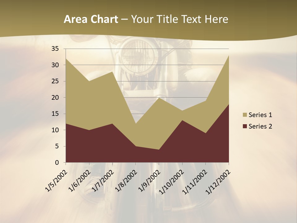 Vehicle Sunglasses Motorbike PowerPoint Template