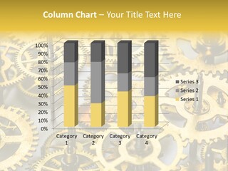 Iron Cogwheel Shiny PowerPoint Template