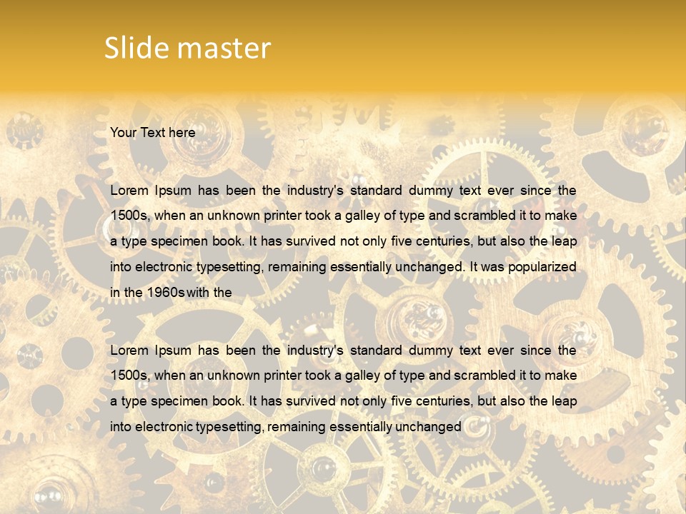 Auto Design Engineering PowerPoint Template