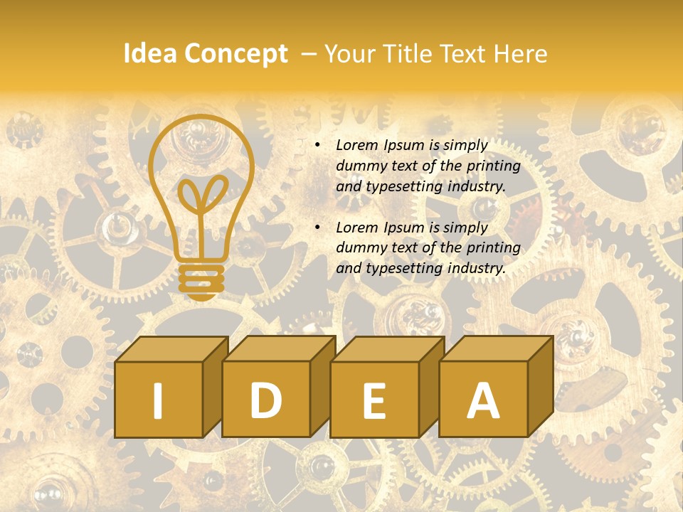 Auto Design Engineering PowerPoint Template