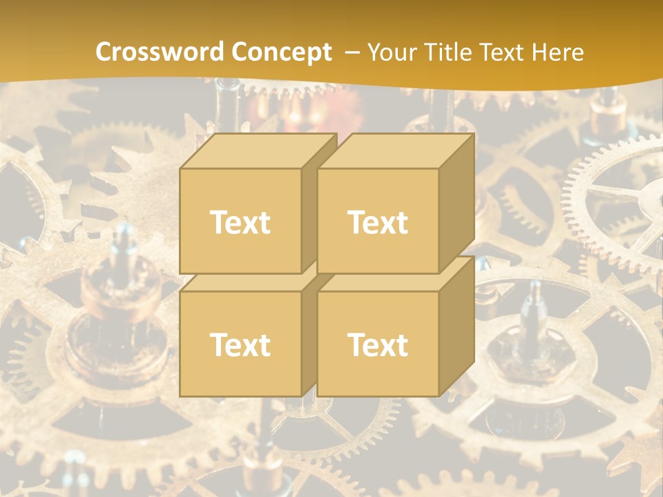 Auto Industrial Mechanic PowerPoint Template