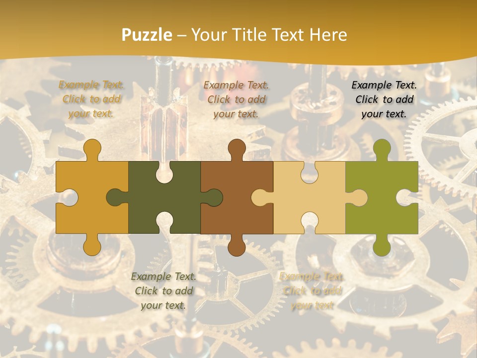 Auto Industrial Mechanic PowerPoint Template