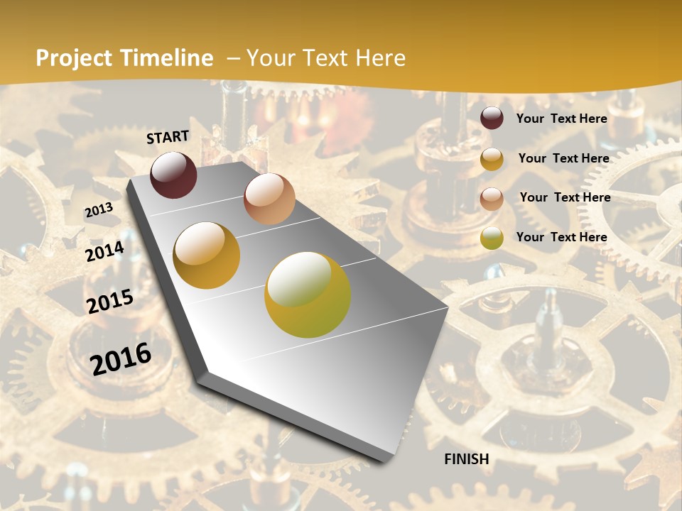 Auto Industrial Mechanic PowerPoint Template