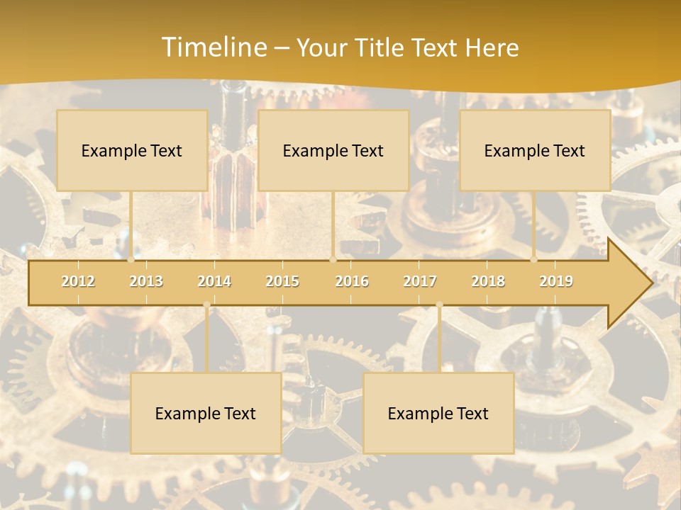 Auto Industrial Mechanic PowerPoint Template