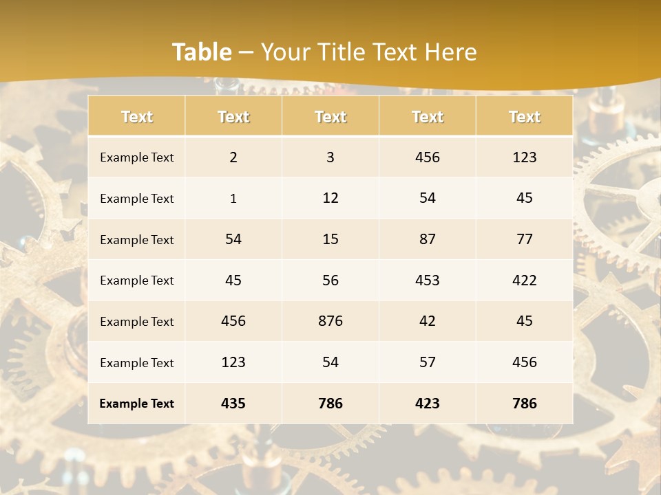 Auto Industrial Mechanic PowerPoint Template