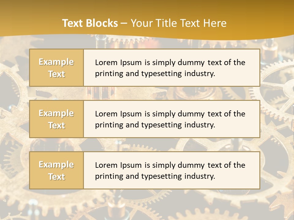 Auto Industrial Mechanic PowerPoint Template