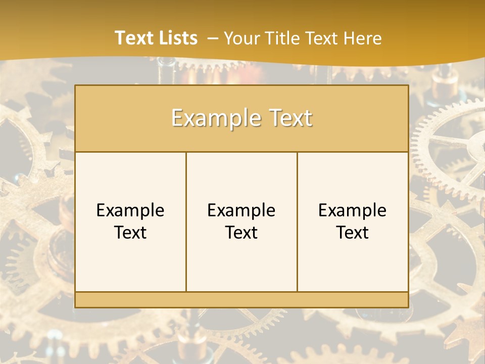 Auto Industrial Mechanic PowerPoint Template