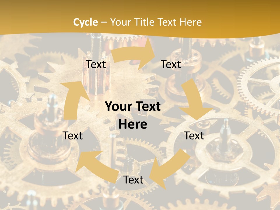Auto Industrial Mechanic PowerPoint Template