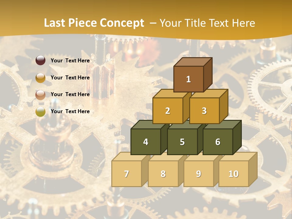 Auto Industrial Mechanic PowerPoint Template