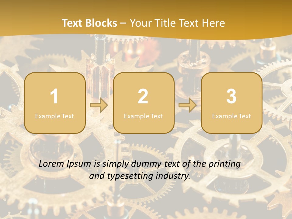 Auto Industrial Mechanic PowerPoint Template