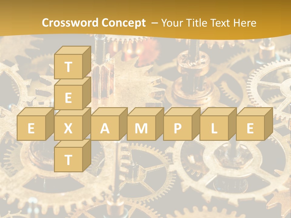Auto Industrial Mechanic PowerPoint Template