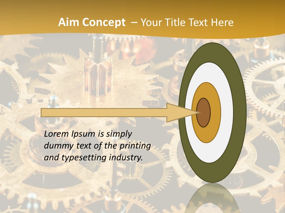 Auto Industrial Mechanic PowerPoint Template