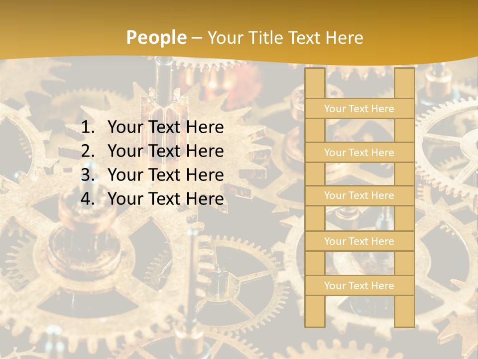 Auto Industrial Mechanic PowerPoint Template