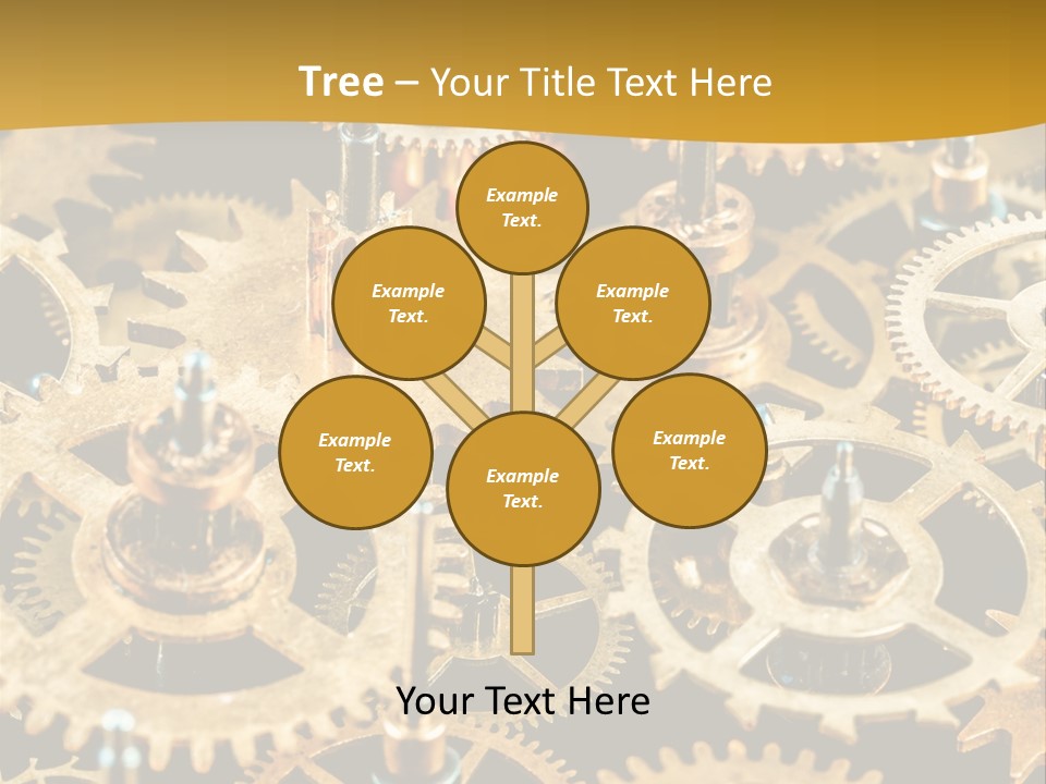 Auto Industrial Mechanic PowerPoint Template