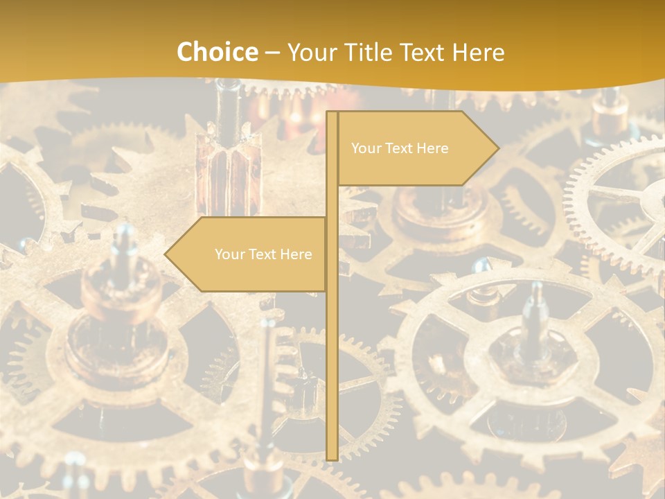 Auto Industrial Mechanic PowerPoint Template