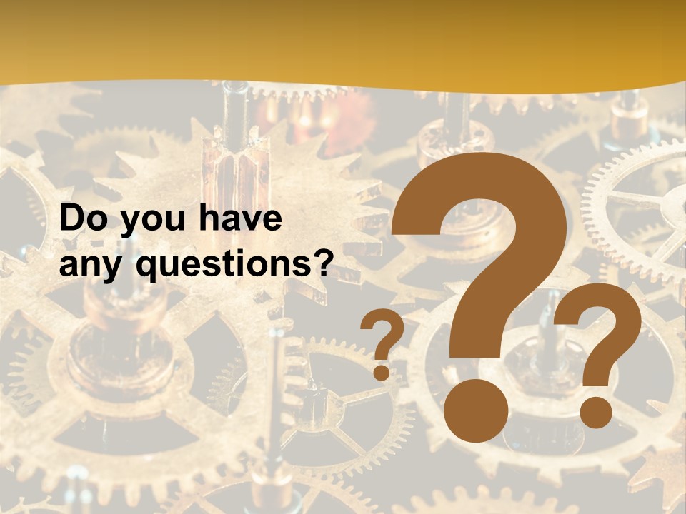 Auto Industrial Mechanic PowerPoint Template