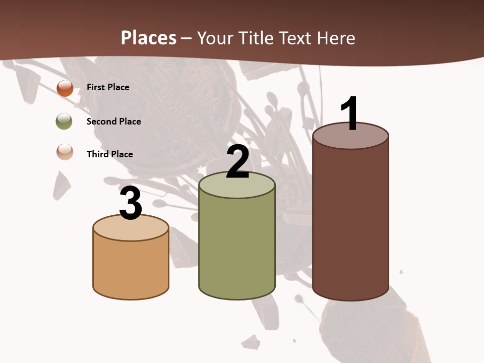 Scoop Tea Snack PowerPoint Template